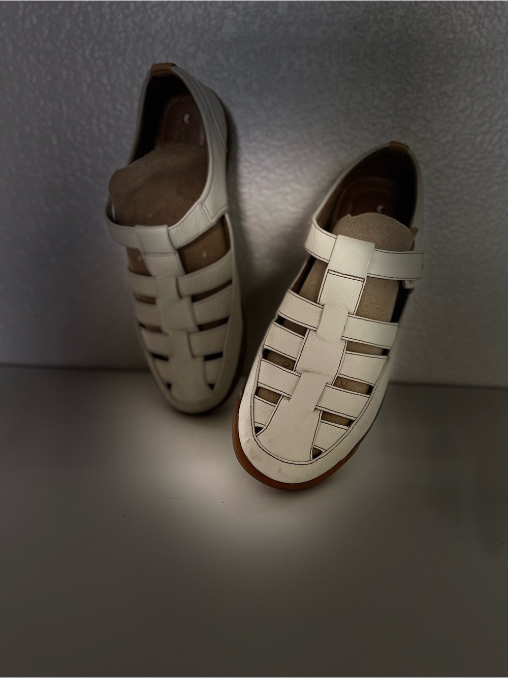 Women’s White Fisherman Sandals - Comfortable Casual Style